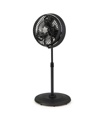 Охлаждающий вентилятор Mecale 16 Inch Outdoor Misting Oscillating Pedestal с 3 уровнями тумана