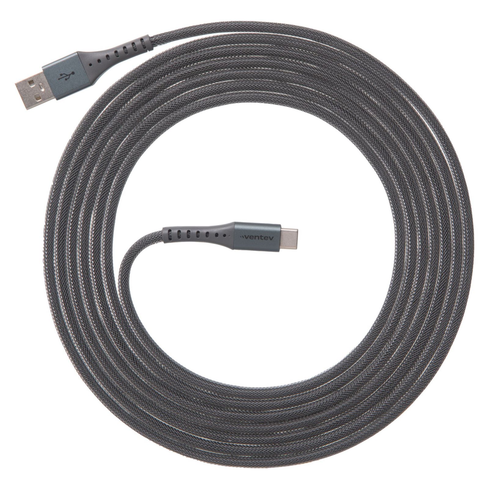 Высокоскоростной сверхпрочный кабель Ventev Alloy USB A to USB C, 10 Foot