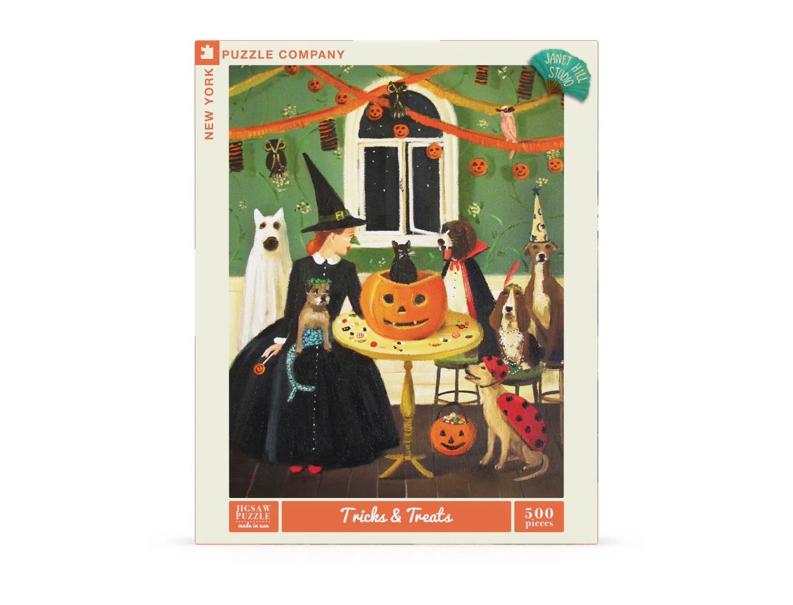 New York Puzzle Company пазл Tricks and Treats на 500 деталей