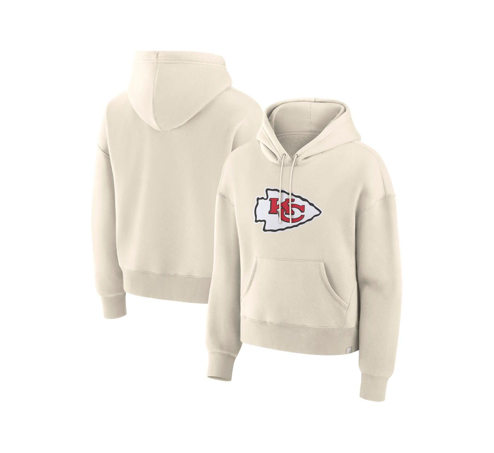 Женское худи Fanatics Kansas City Chiefs Dove Legacy, цвет Cream