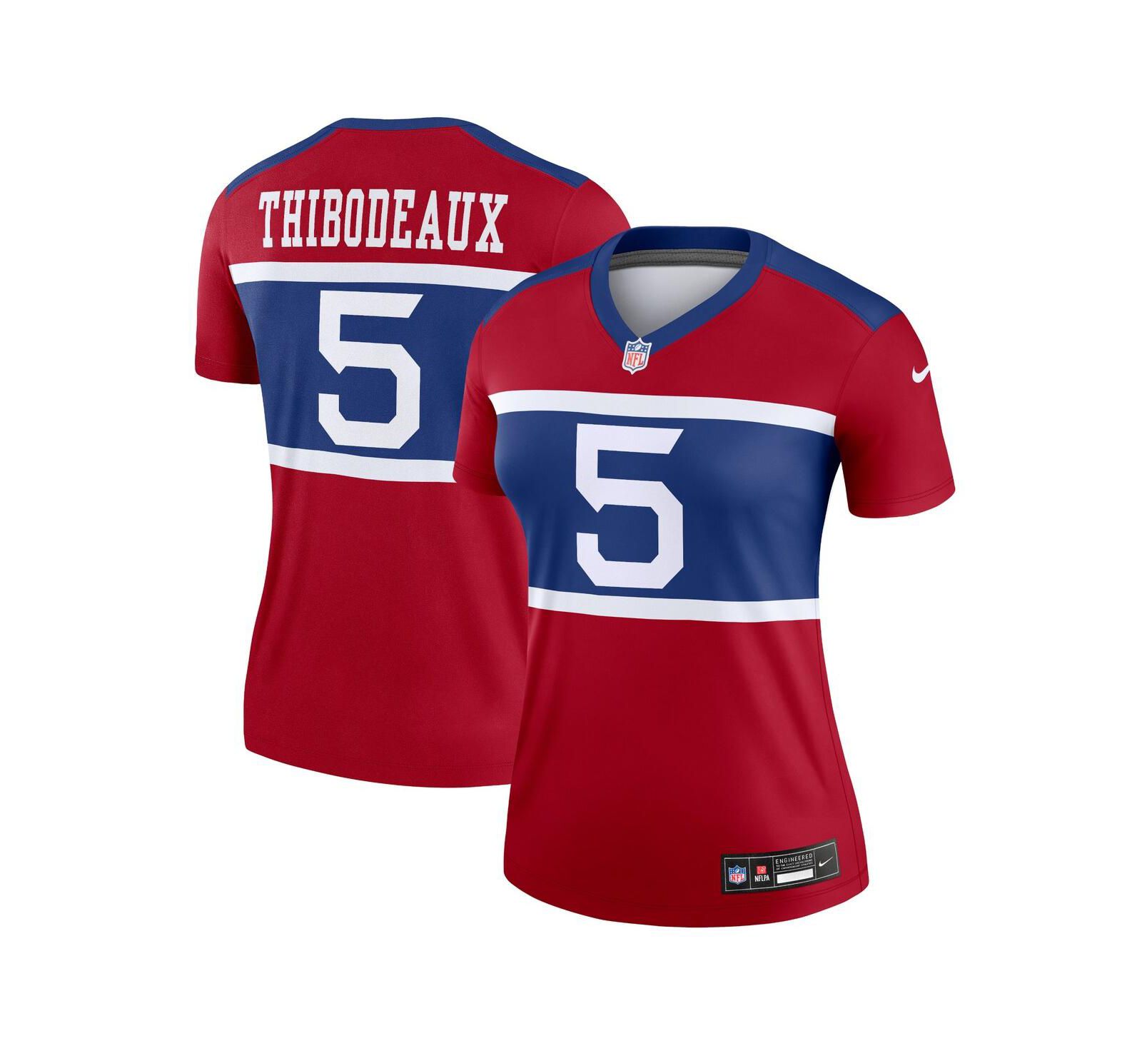 Nike Women's Kayvon Thibodeaux Red New York Giants Alternate Legend Player Performance Top