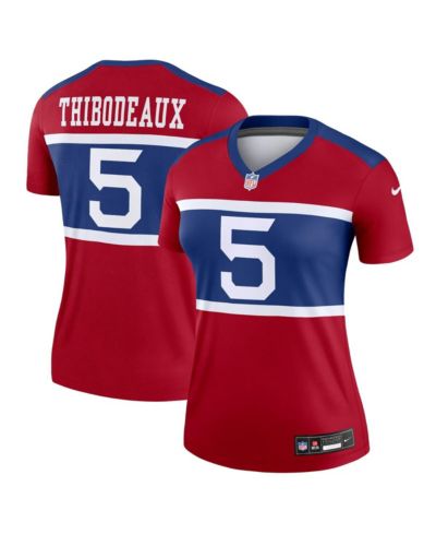 Nike Женский спортивный топ Kayvon Thibodeaux Red New York Giants Alternate Legend Player Performance