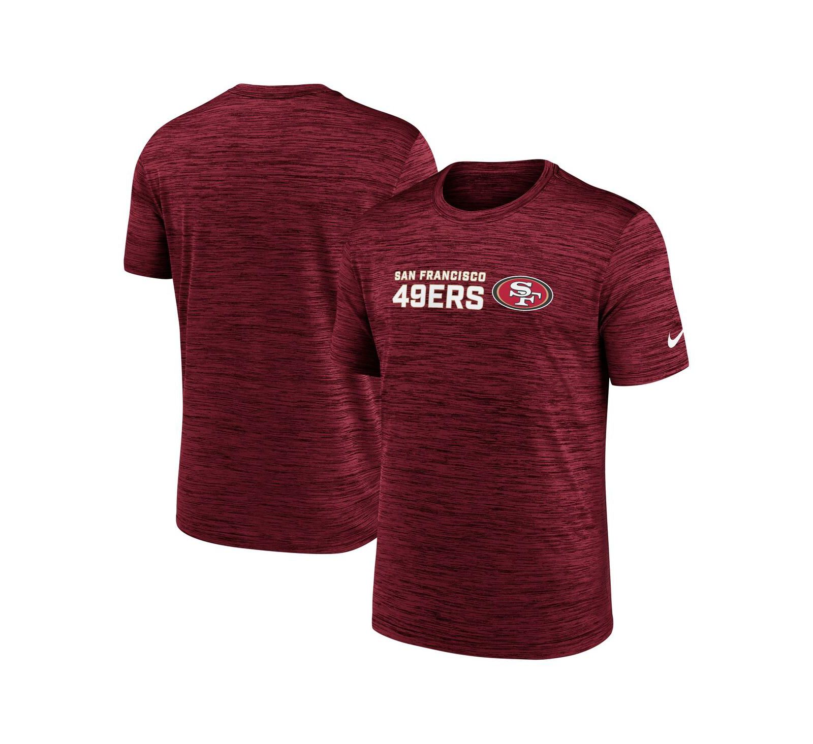 Мужская футболка Nike Scarlet San Francisco 49ers Big & Tall Primetime Reverse Play Velocity Performance