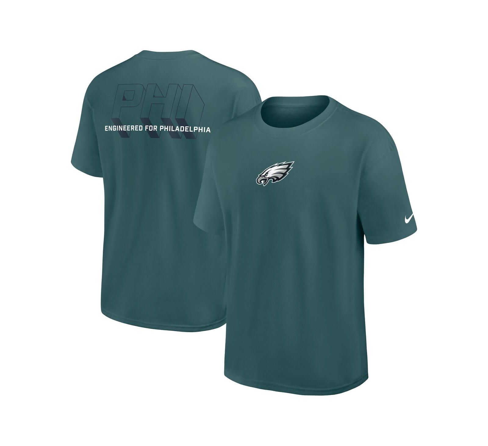 Nike Men's Midnight Green Philadelphia Eagles Dominate the Game Essential Max90 T-Shirt