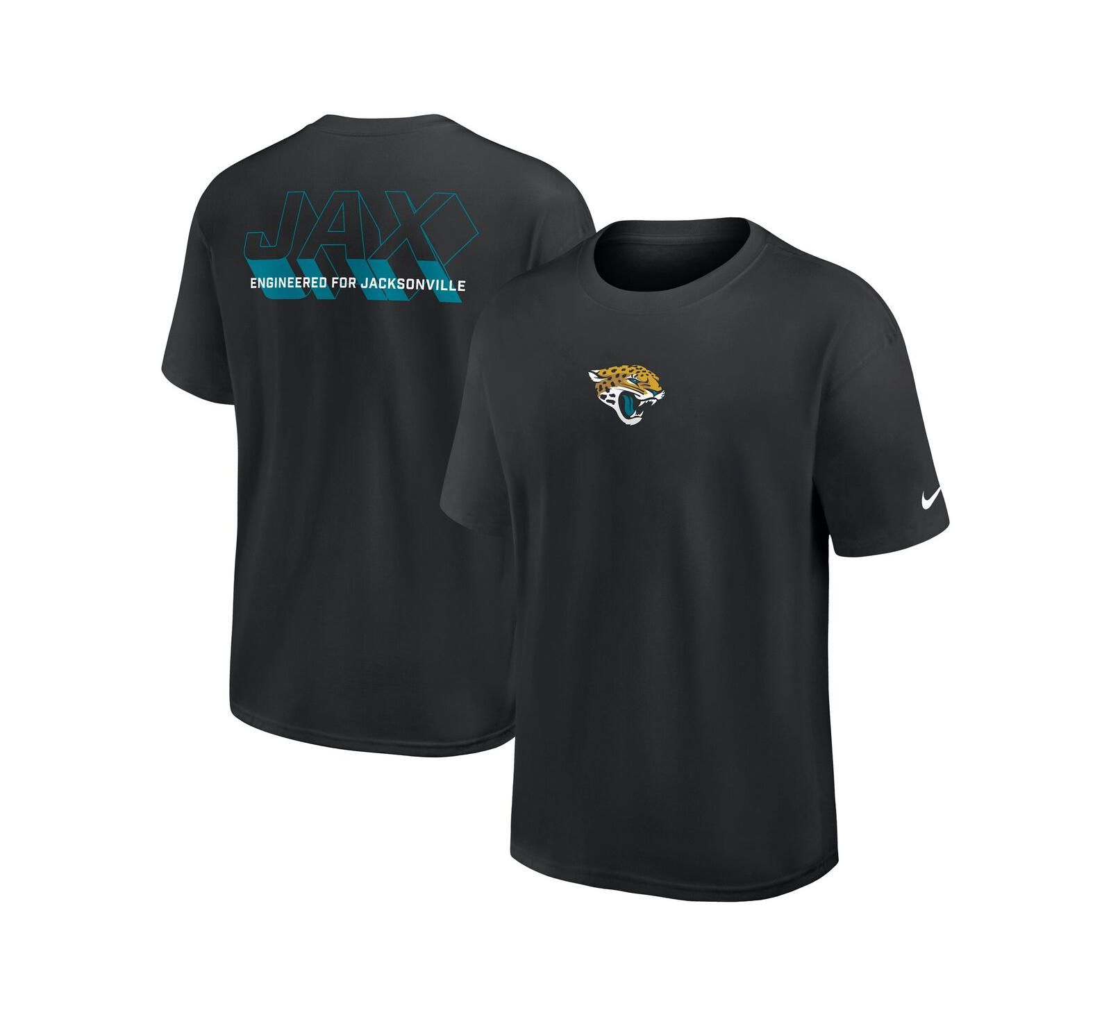 Nike Men's Black Jacksonville Jaguars Dominate the Game Essential Max90 T-Shirt