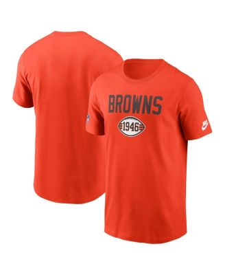 Nike Men's Orange Cleveland Browns Alt Pack Onside Conversion Performance T-Shirt
