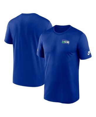 Nike Мужская футболка Seattle Seahawks Sideline Alt Pack Small Logo Legend Performance Royal