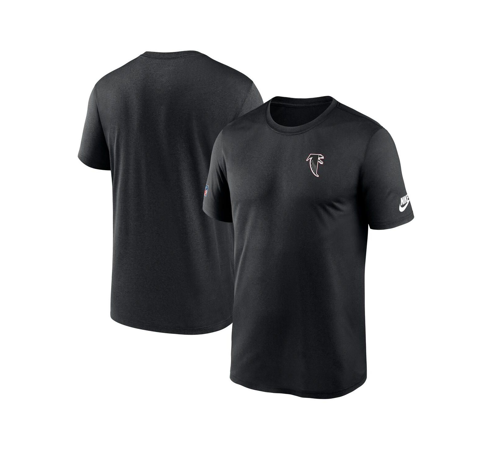 Nike Мужская футболка Nike Atlanta Falcons Sideline Alt Pack, черная