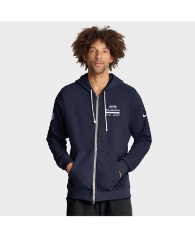Мужское худи Nike Seattle Seahawks Sideline Utility Performance Full-Zip