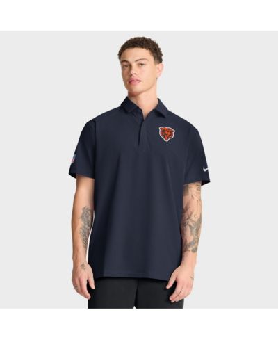 Мужская рубашка-поло Nike Navy Chicago Bears Sideline City Pride Woven Performance