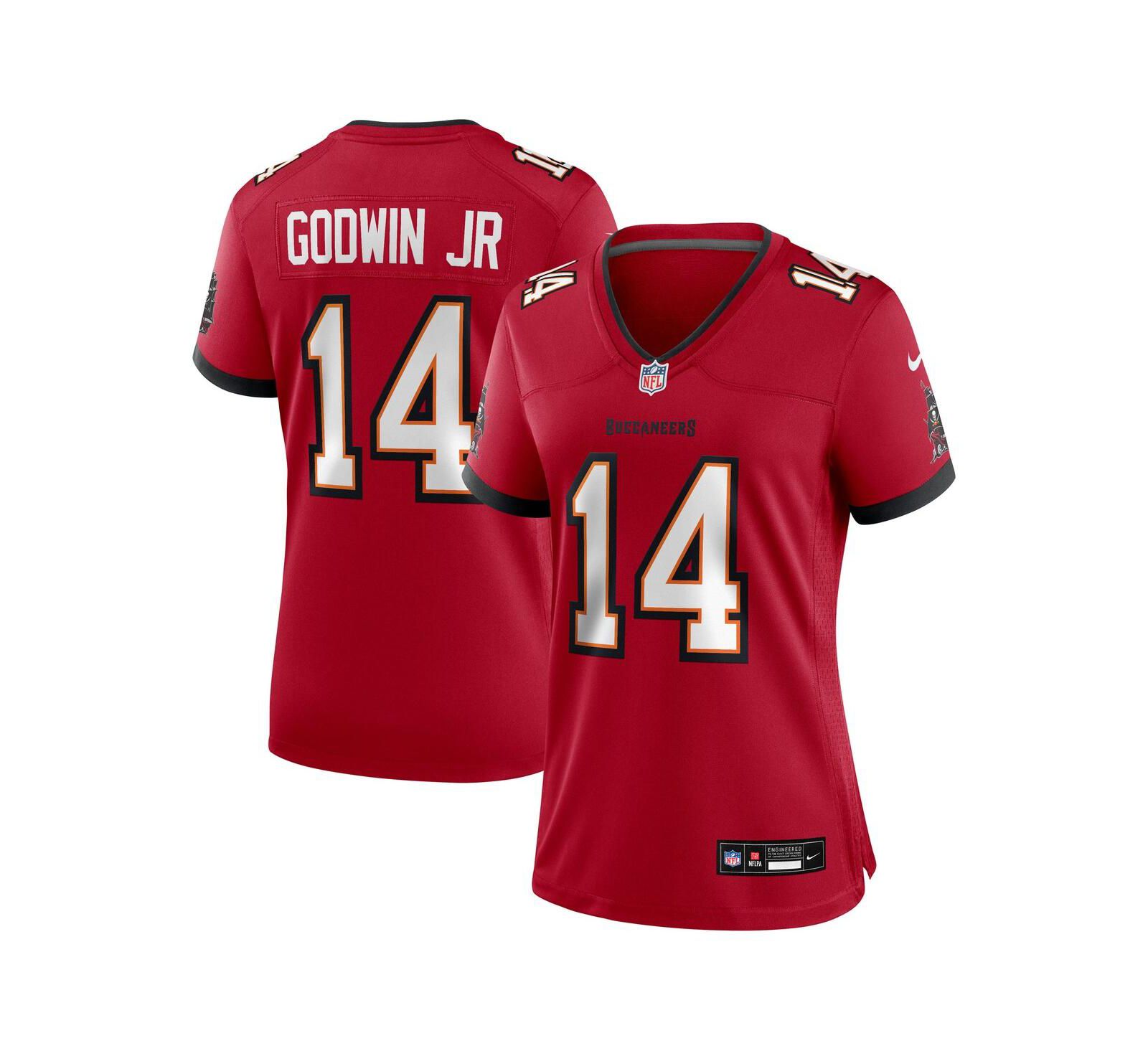 Женская джерси Nike Chris Godwin Jr. Red Tampa Bay Buccaneers Game Player