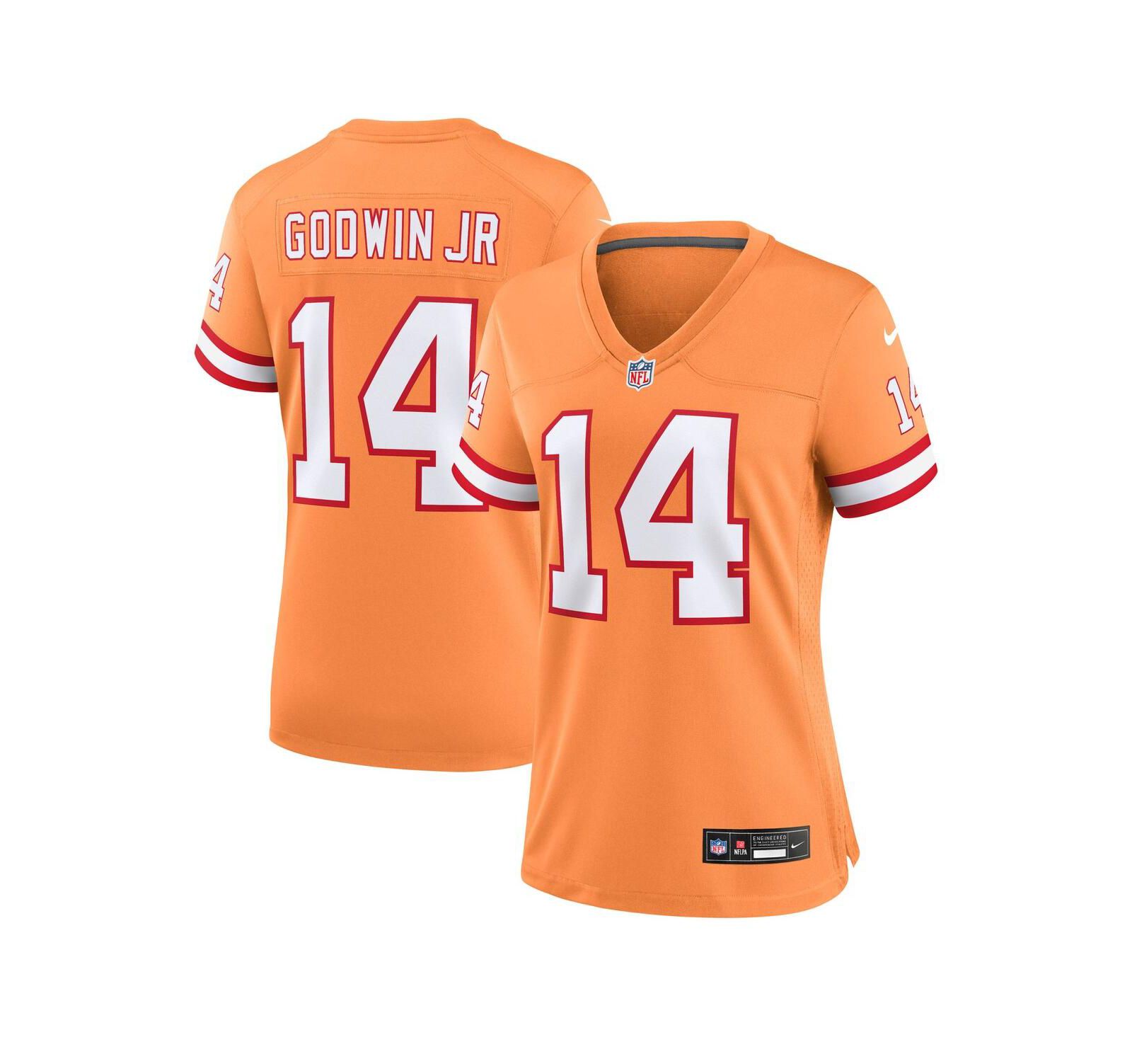 Nike Женский Chris Godwin Jr. Orange Tampa Bay Buccaneers Alternate Game Player Jersey