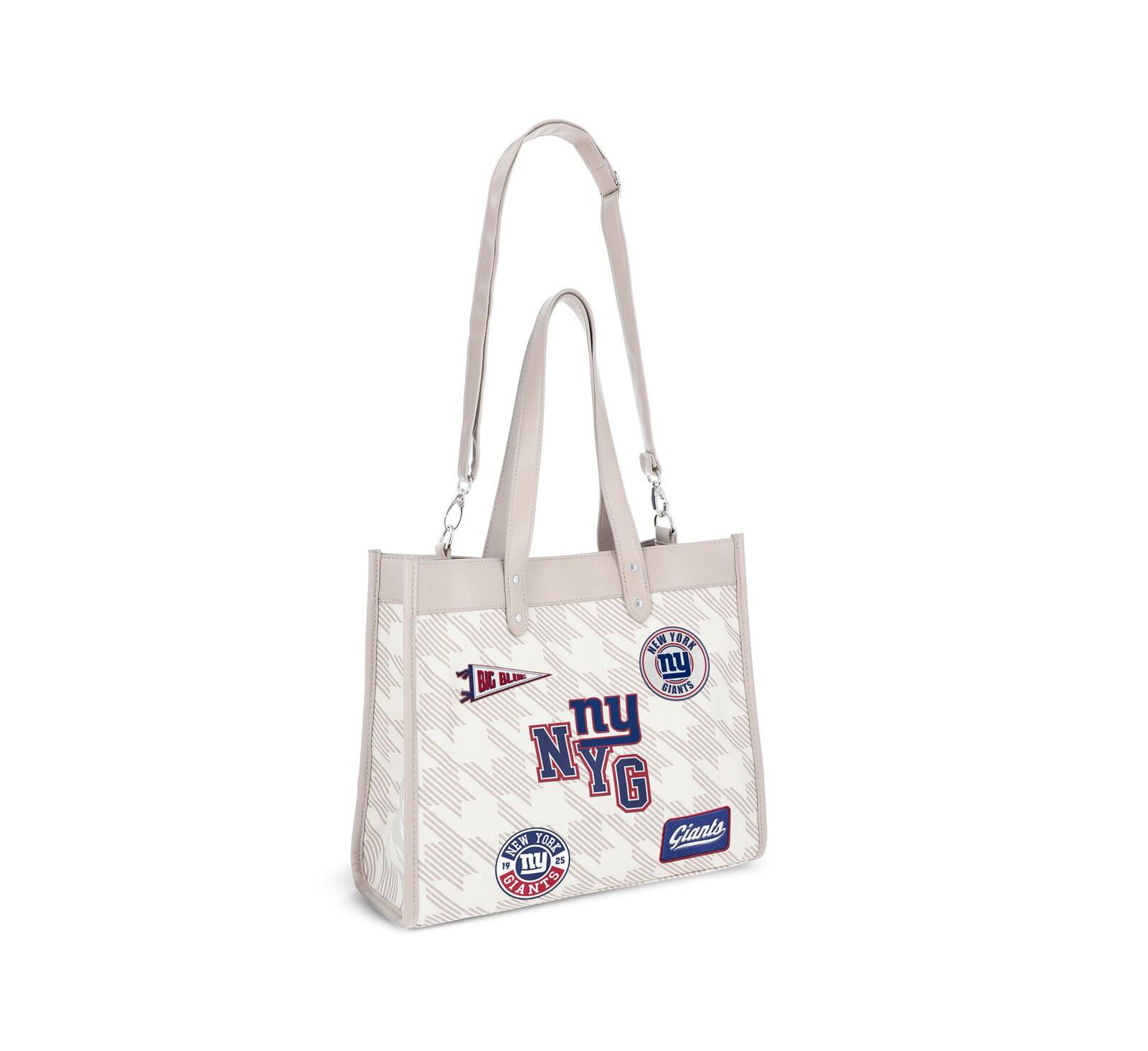 WEAR by Erin Andrews сумка тоут с принтом патча New York Giants