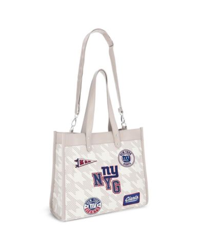 WEAR by Erin Andrews сумка тоут с принтом патча New York Giants