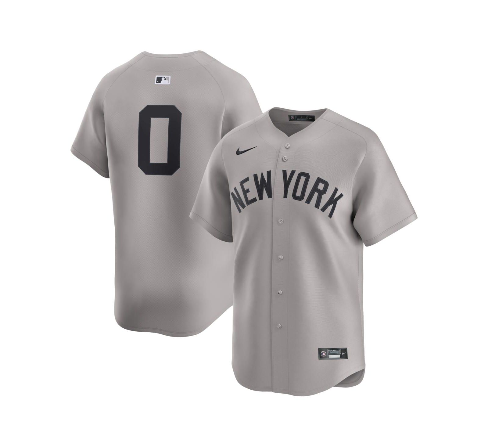 Мужская джерси Nike Marcus Stroman Gray New York Yankees Road Limited Player