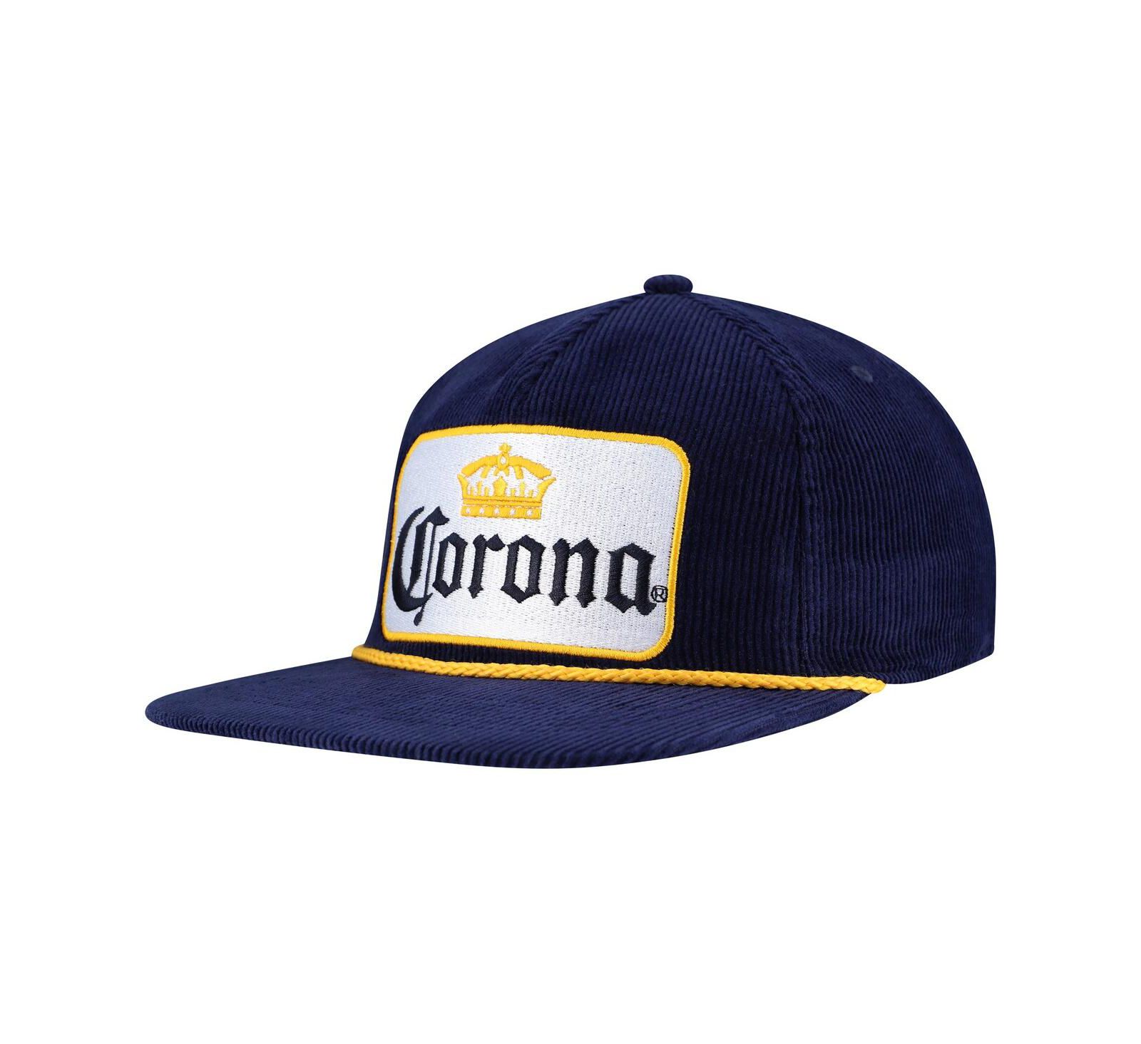 Мужская кепка Lids Navy Corona Corduroy Rope Golf Snapback
