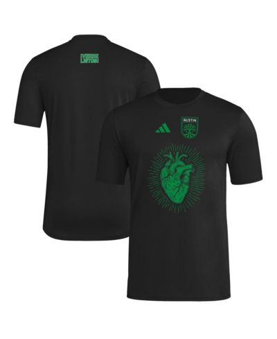 Мужская футболка adidas Black Austin FC 2025 Jersey Hook AEROREADY