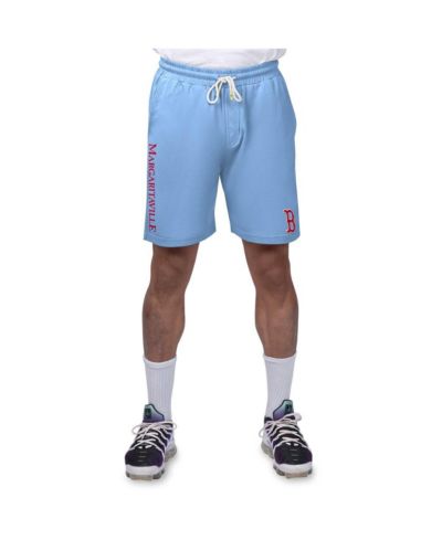 Мужские шорты Margaritaville Boston Red Sox светло-голубые из махровой ткани