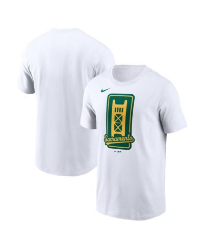 Мужская футболка Nike White Athletics Script
