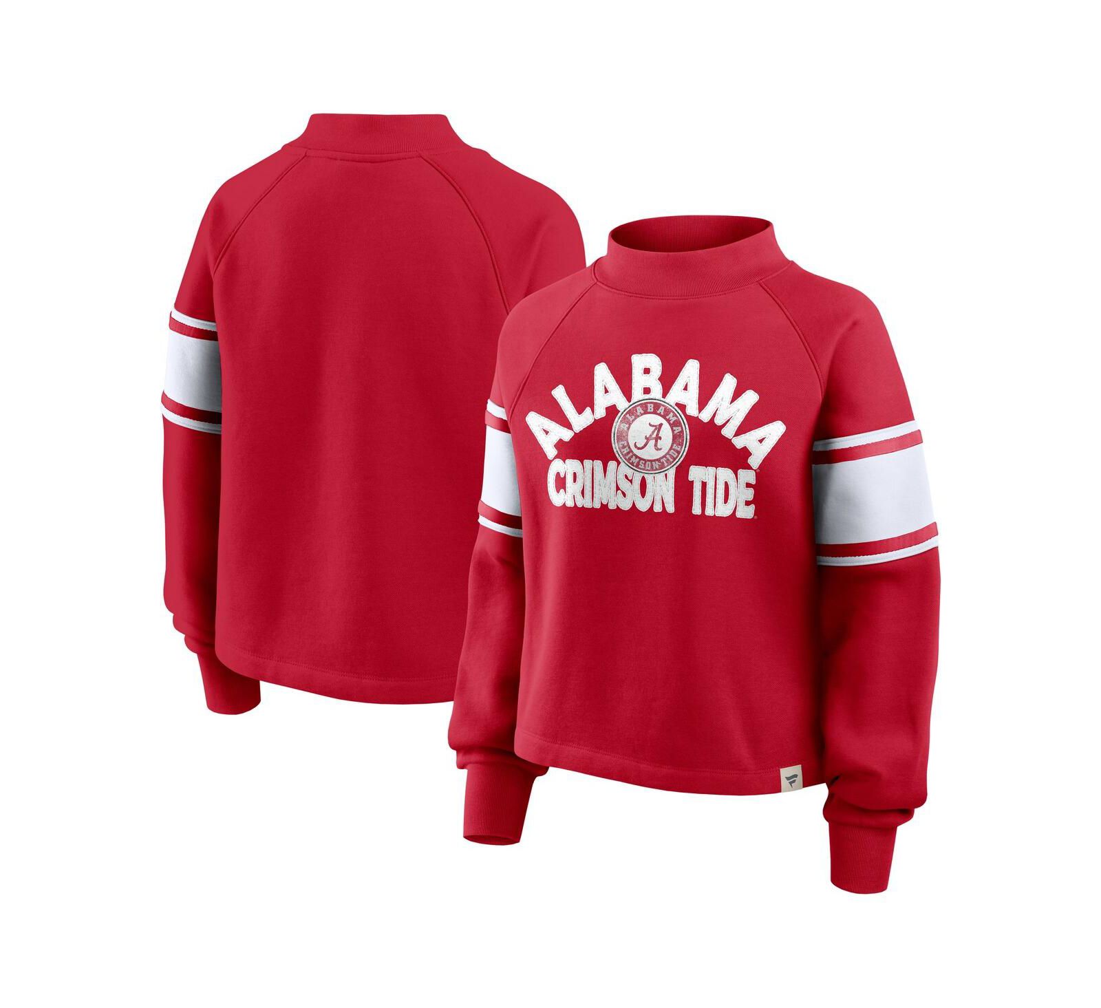 Женское свитшот на молнии Fanatics Crimson Alabama Crimson Tide Punt Coverage