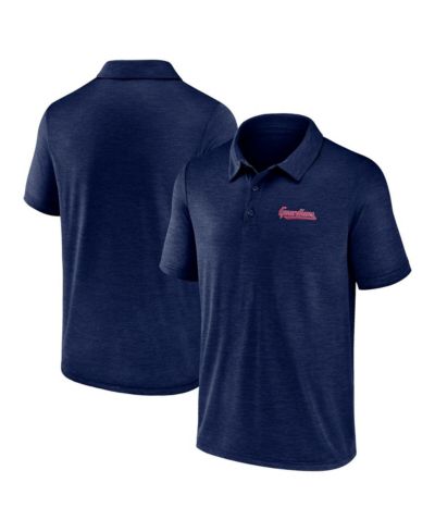 Fanatics Men's Navy Cleveland Guardians Unstoppable Polo Shirt