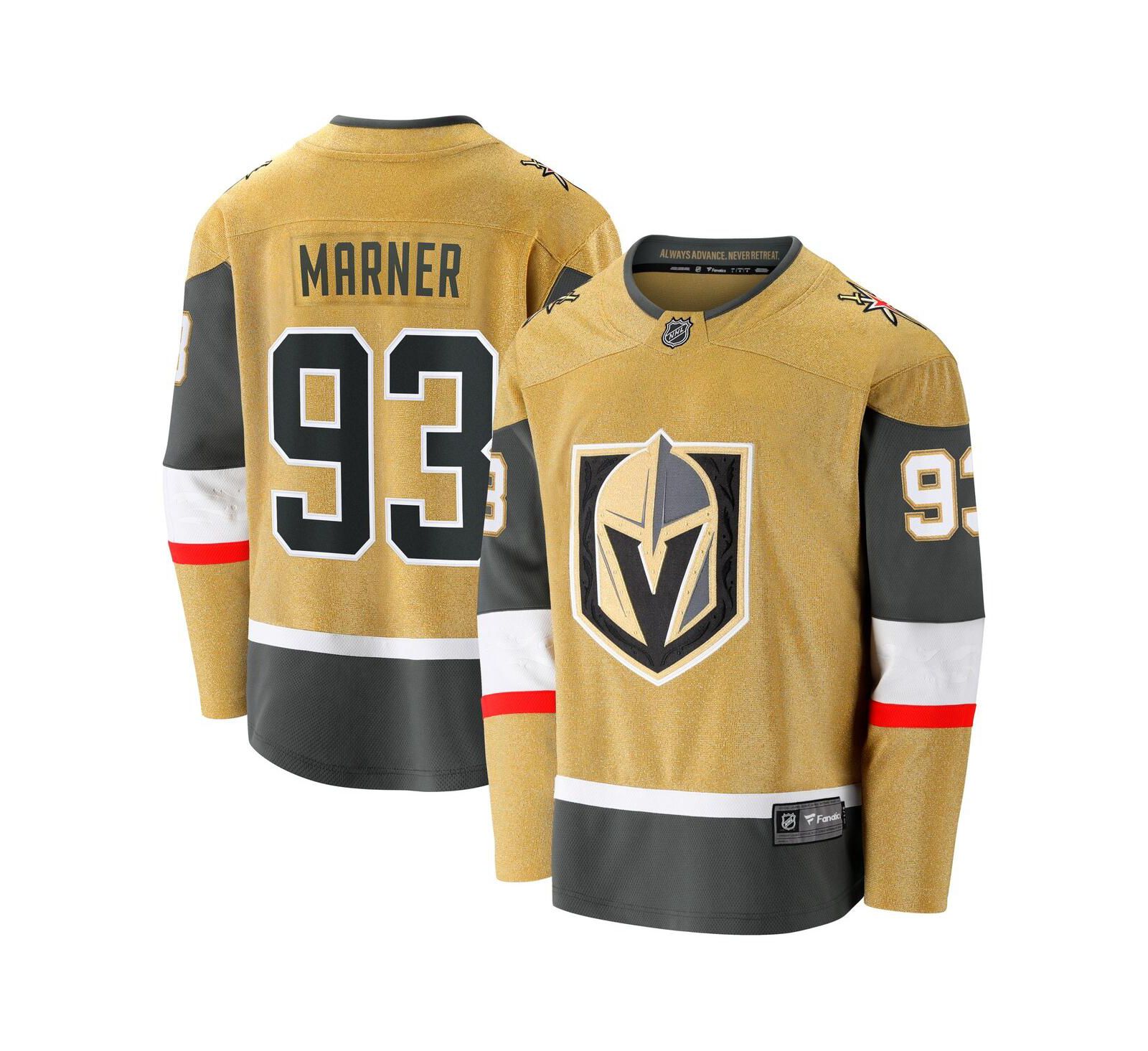 Fanatics Men's Mitch Marner Gold Vegas Golden Knights Home Breakaway Jersey
