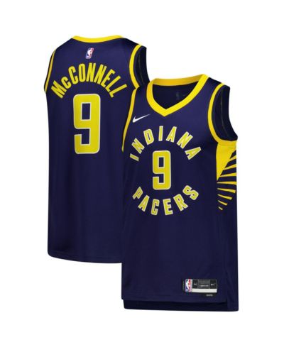 Джерси Nike T.J. McConnell Navy Indiana Pacers Swingman Icon Edition для мужчин и женщин