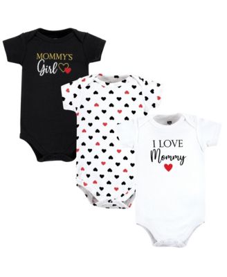 Girl mommy red black 3pk
