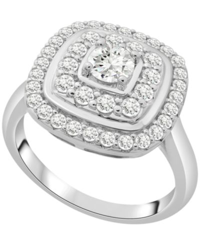 Wrapped in Love Diamond Ring (1 ct. t. w.) in 14k White Gold, Macy's Exclusive