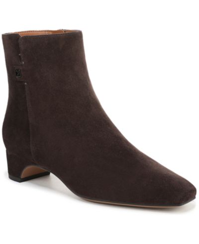 Franco Sarto Women's Luella Square Toe Zip Ankle Booties