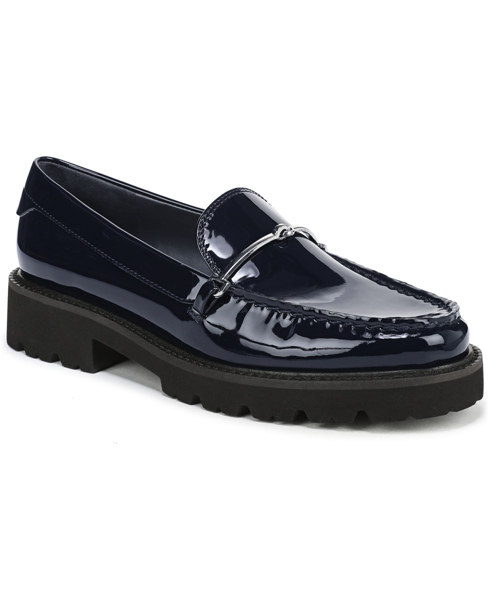 Franco Sarto Women's Senna Round Toe Lug Sole Loafers