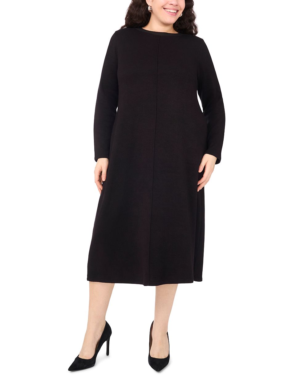 Миди-платье Plus Size Vince Camuto Long Sleeve Midi Dress