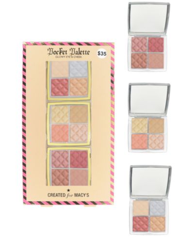 3-Pc. Glowy Eye and Cheek Pocket Palette Set, Created for Macy's