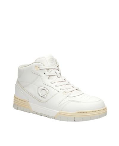 COACH Men's Soho Mid Top Signature Sneakers