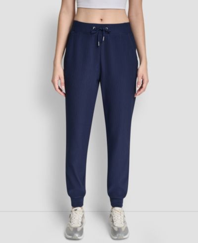DKNY Women's джоггеры с высокой посадкой и манжетами Tech Ottoman