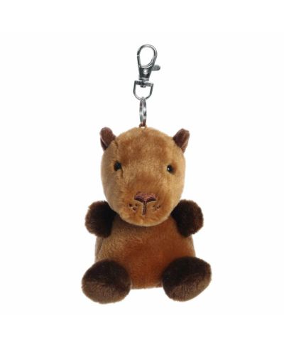 Aurora Mini Sid Capybara Palm Pals Adorable Clip-On Brown 4