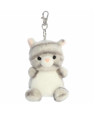 Aurora Mini Серебряный милый прищепка-брелок Gray 4