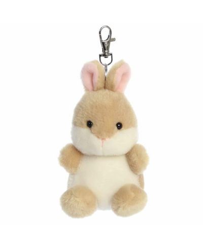 Aurora Mini Ella Bunny Palm Pals Adorable Clip-On Brown 4
