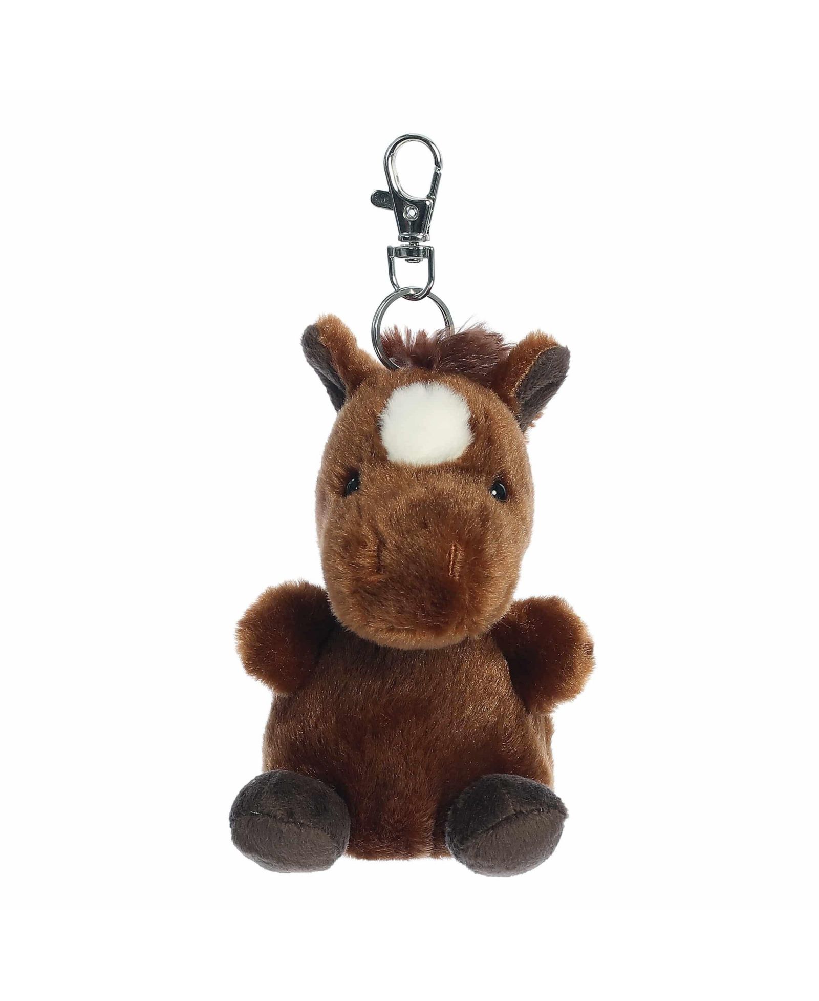 Брелок Aurora Mini Truffle Brown Horse Palm Pals, коричневый, 4"