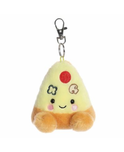 Aurora Mini Peppa Pizza Slice Palm Pals Adorable Clip-On Yellow 4