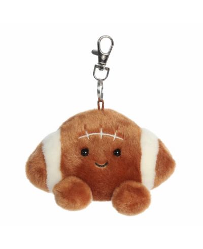 Aurora Mini Tackle Football Palm Pals Adorable Clip-On Brown 5