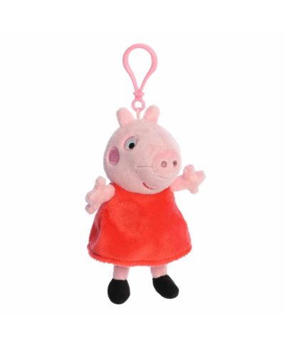 Aurora Mini Peppa Pig Playful Clip-On Pink 4.5"