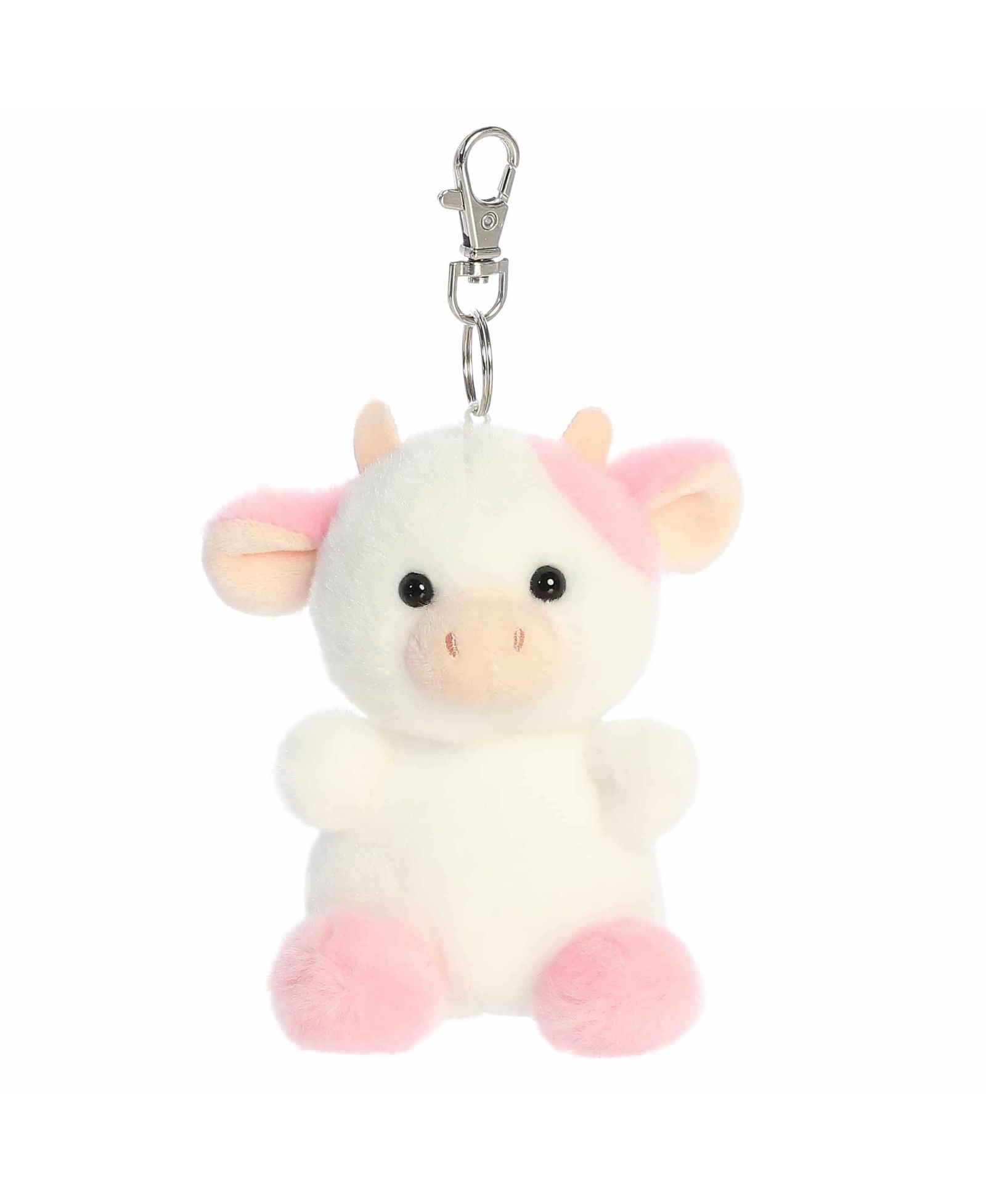 Мини-плюшевая игрушка Aurora Belle Strawberry Cow, белый, 4