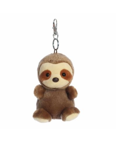 Aurora Mini Slomo Sloth Palm Pals Adorable Clip-On Brown 4