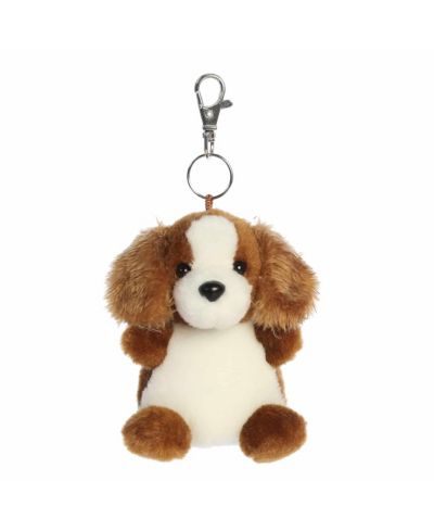 Aurora Mini Lady Spaniel Palm Pals Adorable Clip-On Brown 4
