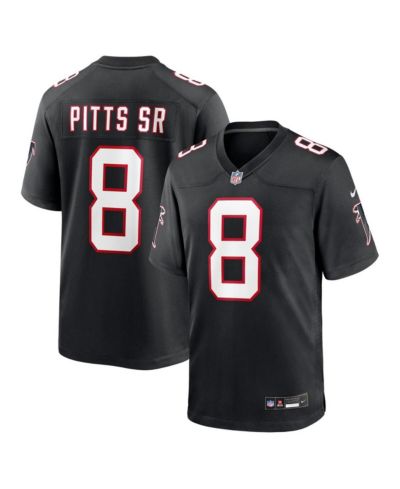 Nike Мужской Kyle Pitts Sr. Black Atlanta Falcons Alternate Game Jersey