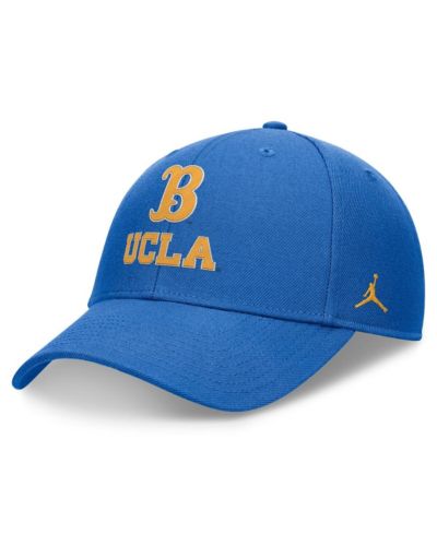 Jordan Мужская регулируемая кепка Blue UCLA Bruins Primetime Rise