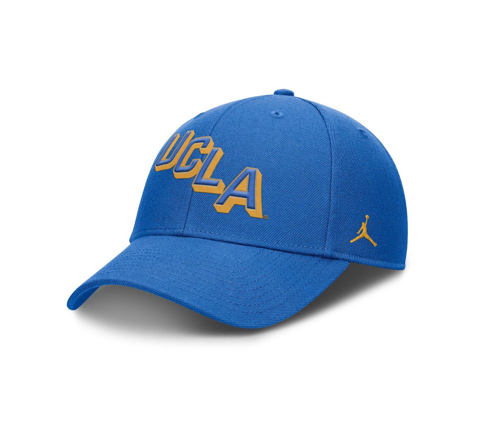 Jordan Men's Blue UCLA Bruins Slanted Primetime Rise Performance Adjustable Hat