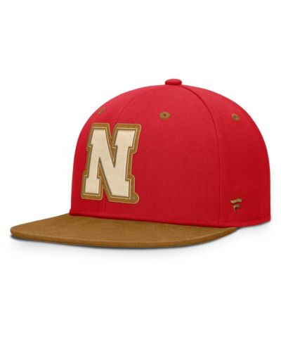 Fanatics Мужская кепка Nebraska Huskers Noboa Scarlet/Brown Fitted