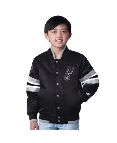 Детская куртка Starter San Antonio Spurs Scout Varsity Full-Snap Jacket